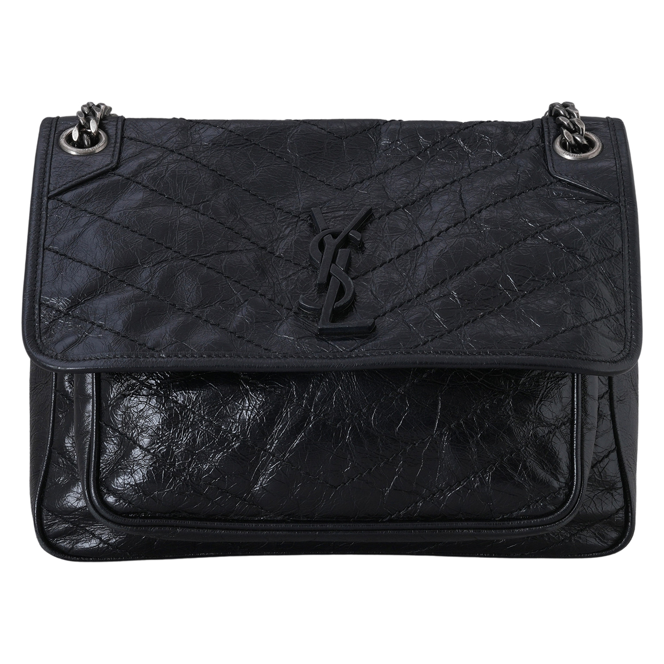 YVES SAINT LAURENT(USED)생로랑 498894 니키 미디움 체인 백